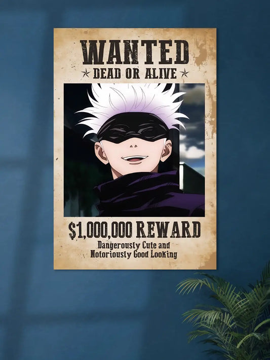 Wanted Jujutsu Kaisen | Trending Poster