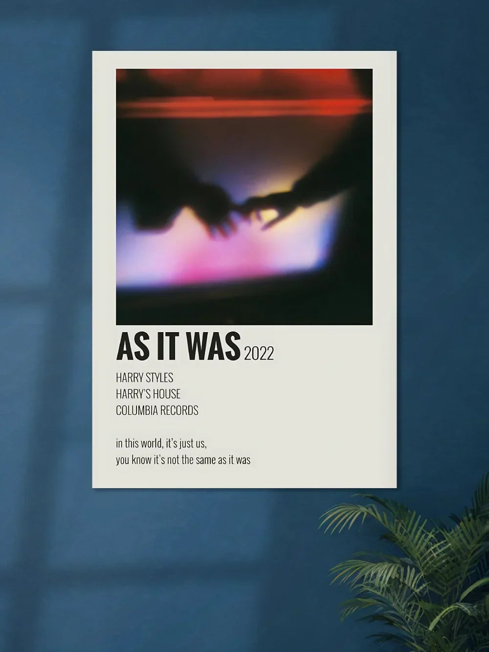 AS IT WAS 2022 x ft. Harry Styles | Music Poster