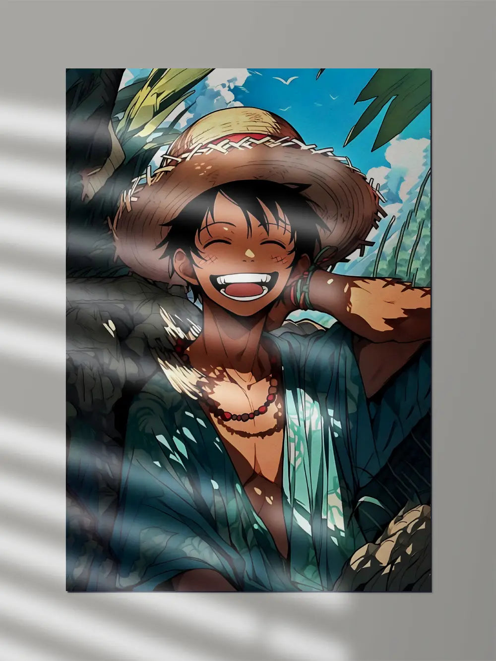 LUFFY POTRAIT | One Piece | Anime Poster #01