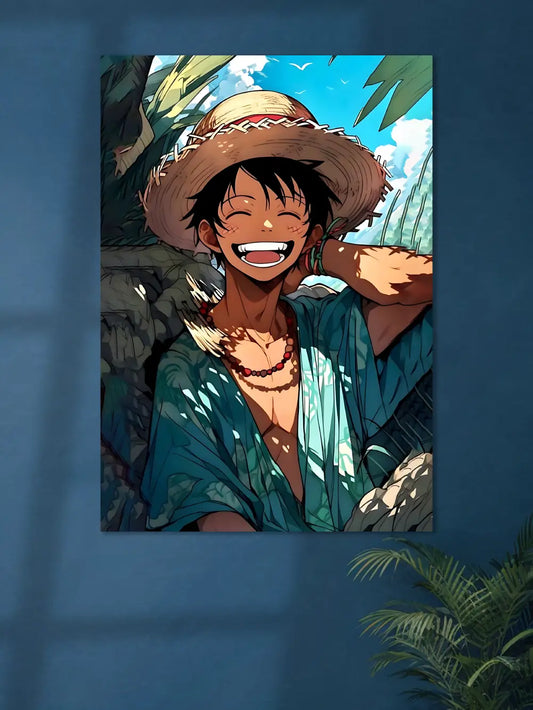 LUFFY POTRAIT | One Piece | Anime Poster #01