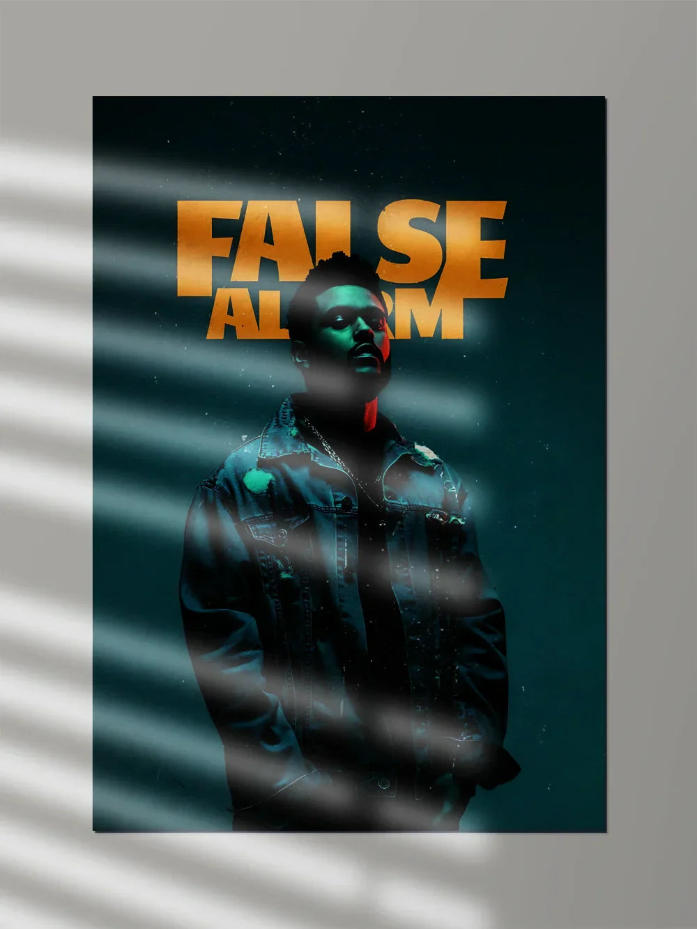 False Alarm x Ft. The Weekend | Music Poster