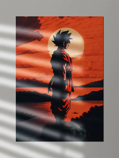 Goku Sunset Nostalgia | Dragon Ball Z Poster #04