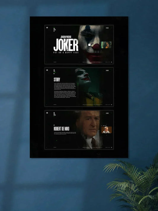 Joker Layered Movie Poster #03