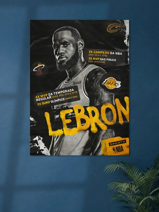 Lebron James NBA Basketball Posters #06