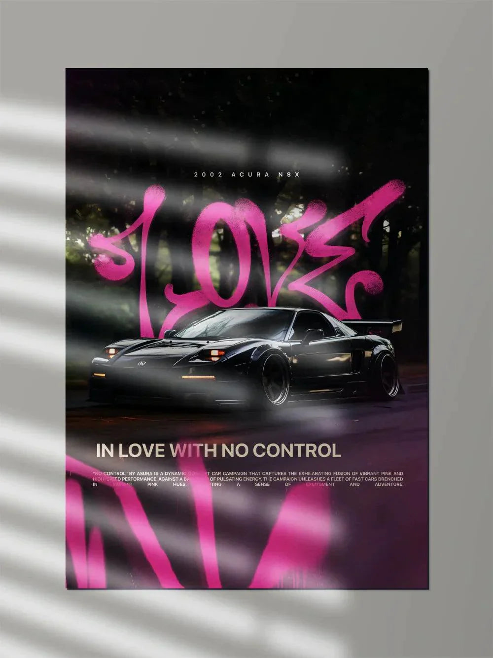 Acura NSX 2002 - Poster Wiz