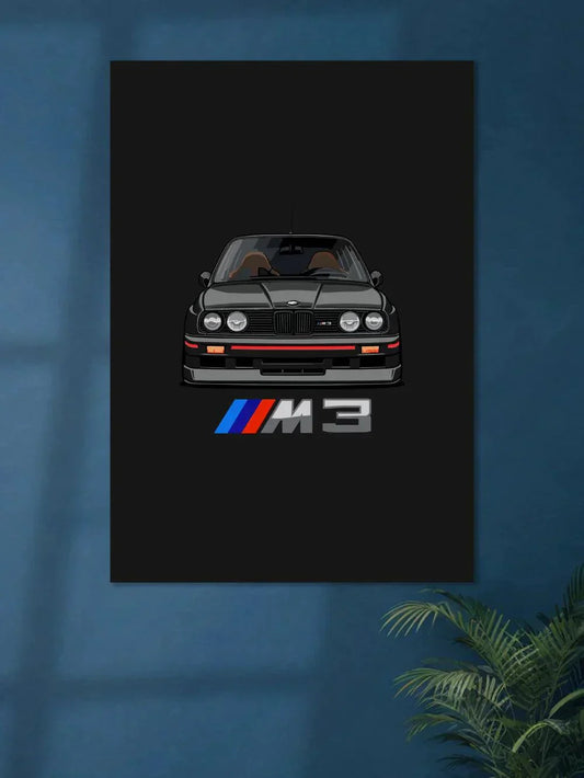 BMW M3 | Illustration #01 - Poster Wiz