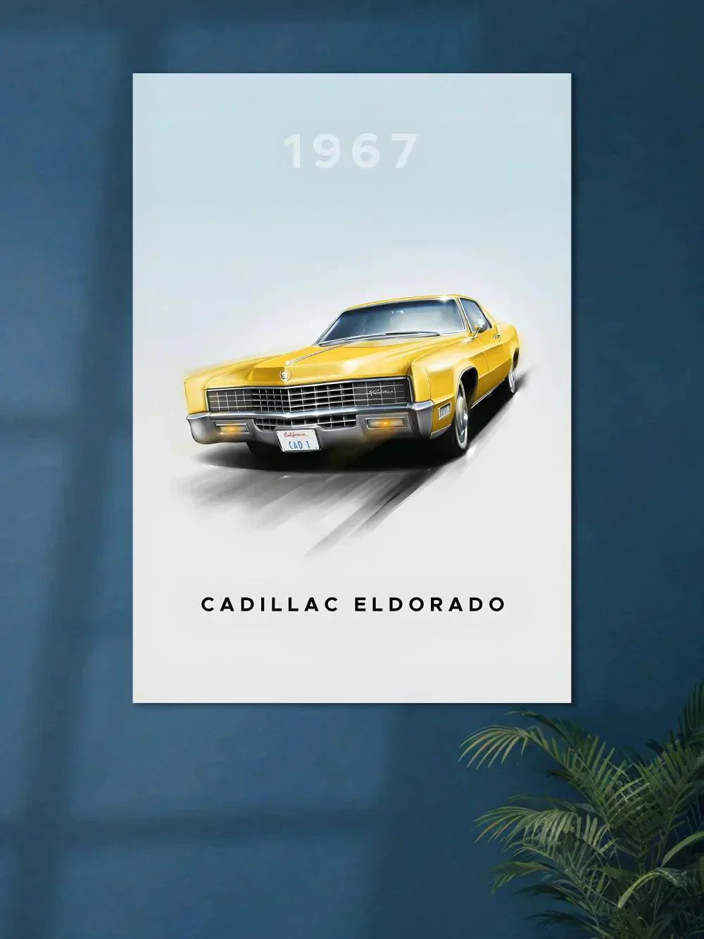 Cadillac Eldorado 1967 - Poster Wiz