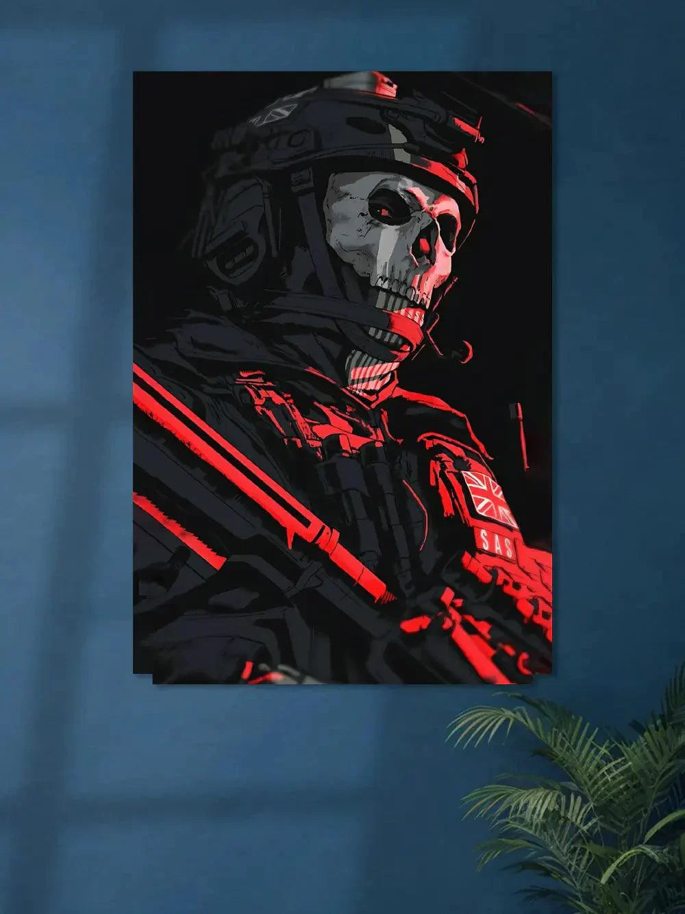 Call Of Duty | Ghost | Game Urban Poster - Poster Wiz