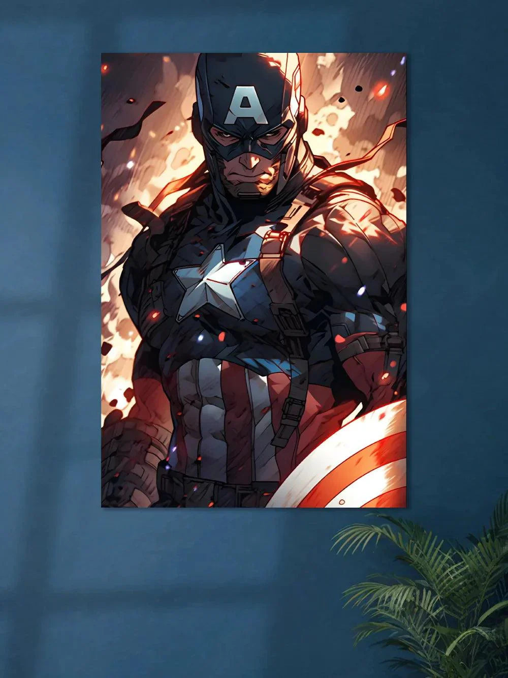 Captain America | Marvel Poster #01 - Poster Wiz