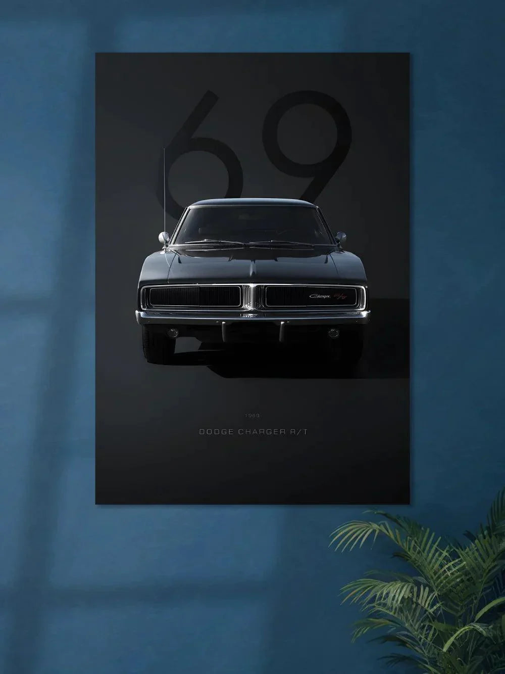 Dodge Charger RT 1969 #02 - Poster Wiz