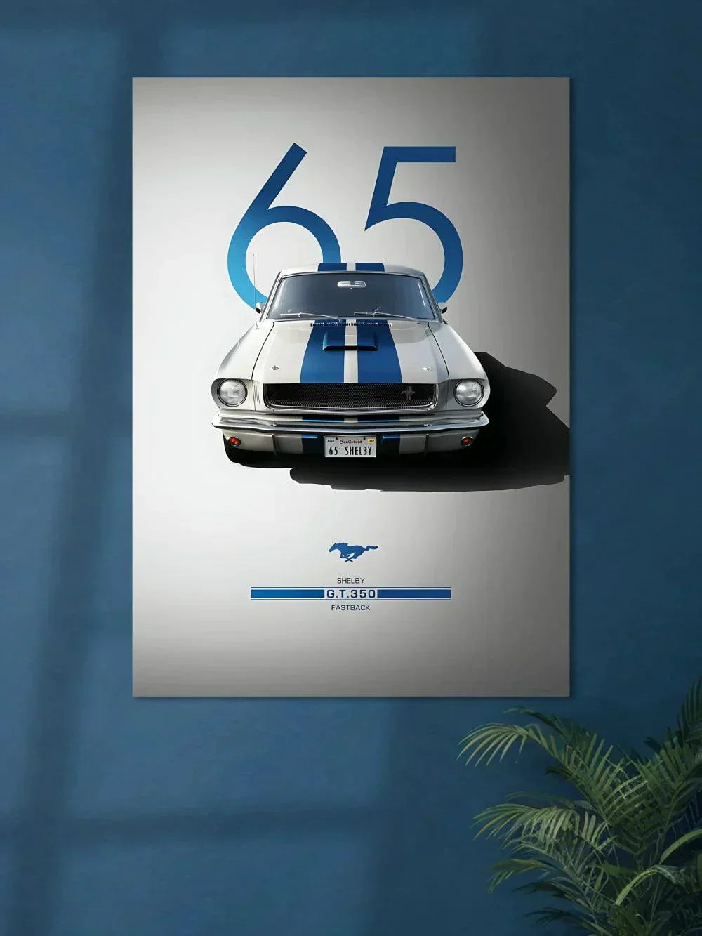 Ford Shelby GT 350 65 - Poster Wiz