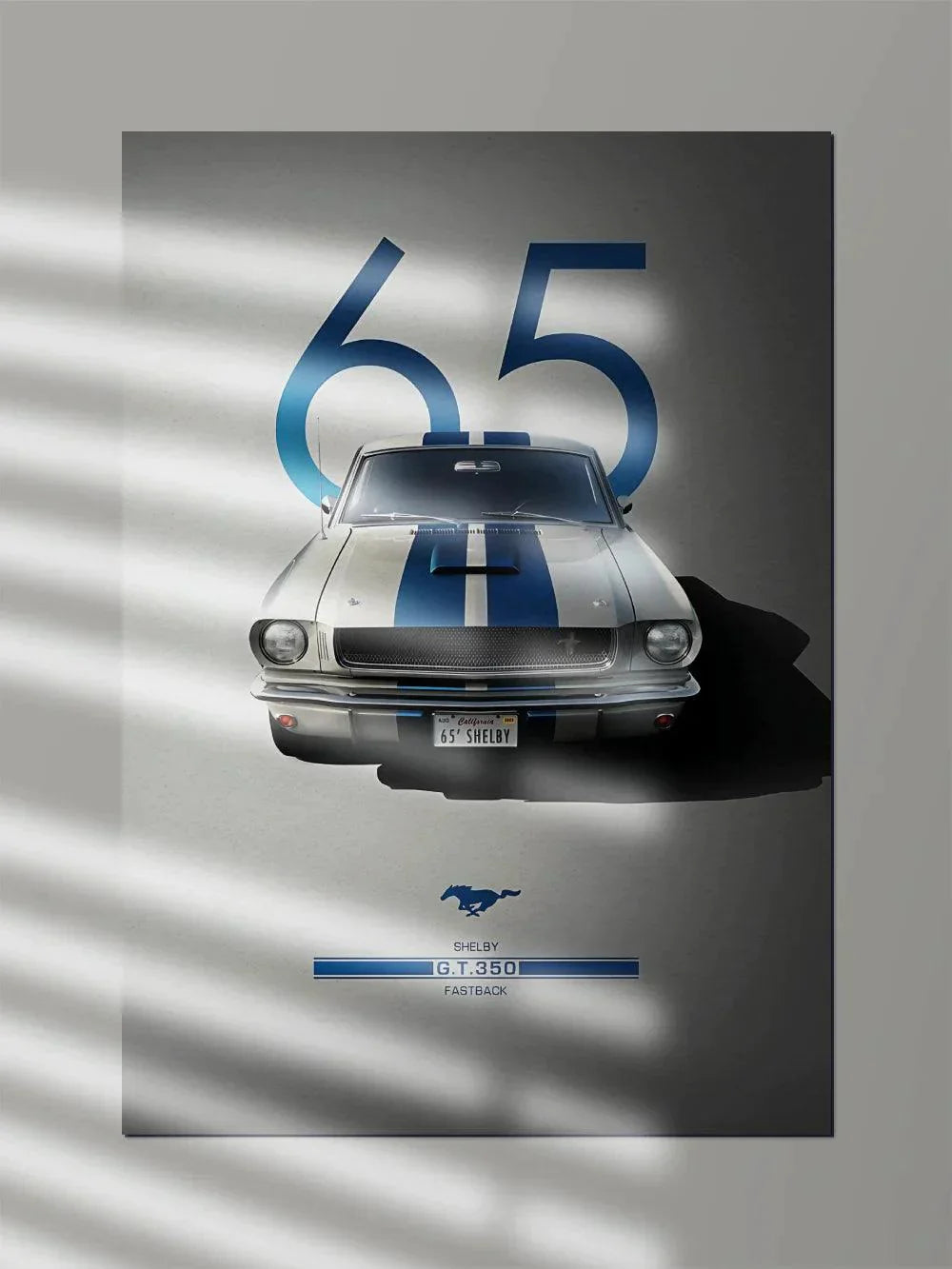 Ford Shelby GT 350 65 - Poster Wiz