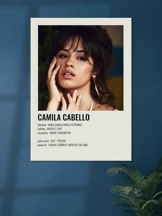 ft. Camila Cabello Bio | Music Poster