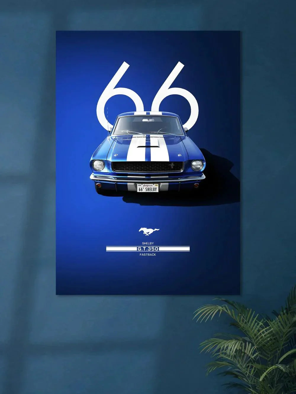 GT Shelby 1966 - Poster Wiz