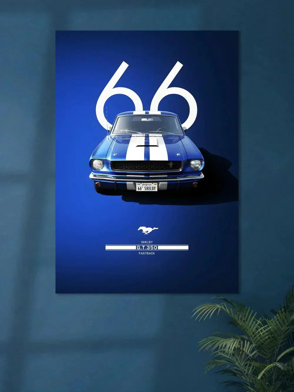 GT Shelby 1966 - Poster Wiz