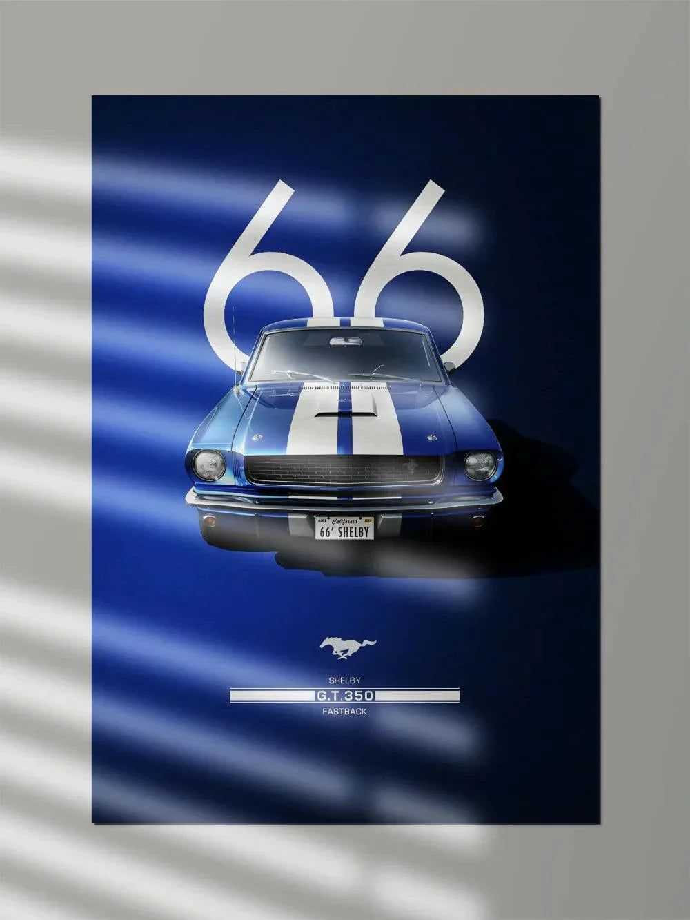 GT Shelby 1966 - Poster Wiz