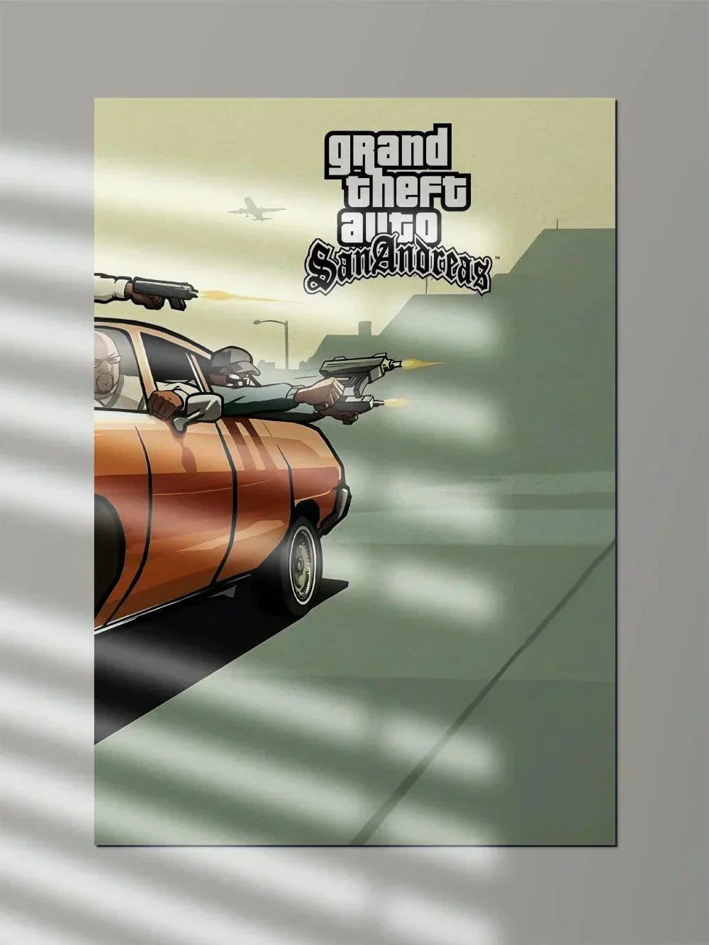 GTA San Andreas OG | Game Poster - Poster Wiz