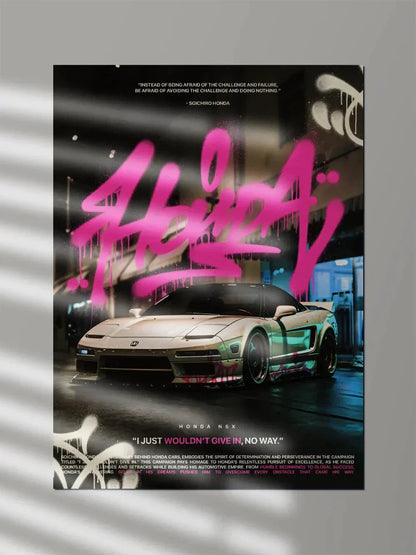 Honda NSX Concept Art - Poster Wiz