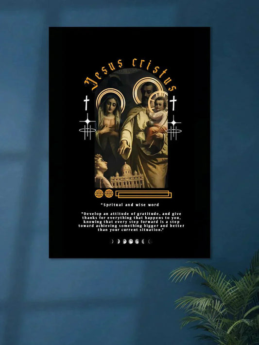 Jesus Cristu's Antient Style | Modern Poster - Poster Wiz