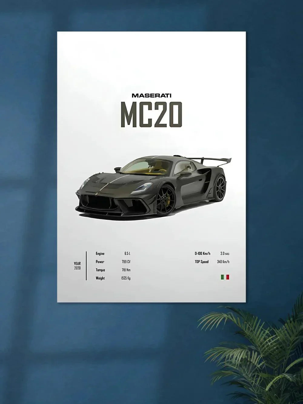 Maserati MC20 | Performance - Poster Wiz