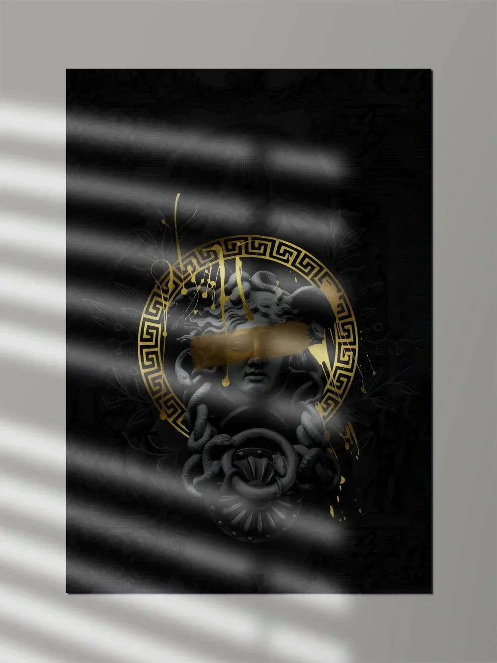 Medusa x Brutalism | Modern Wall art - Poster Wiz