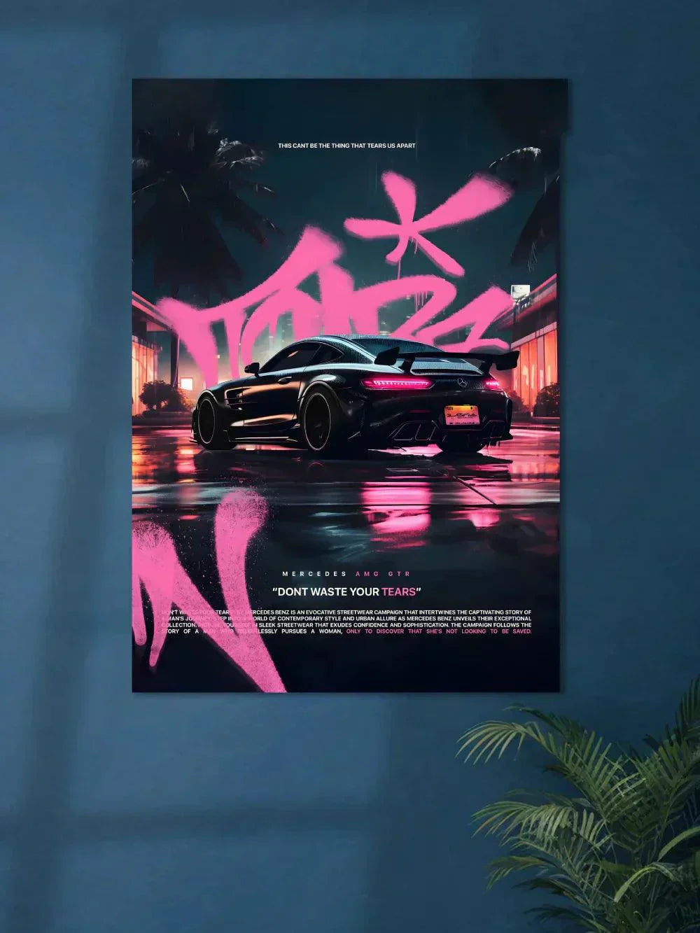 Mercedes Benz AMG Concept - Poster Wiz