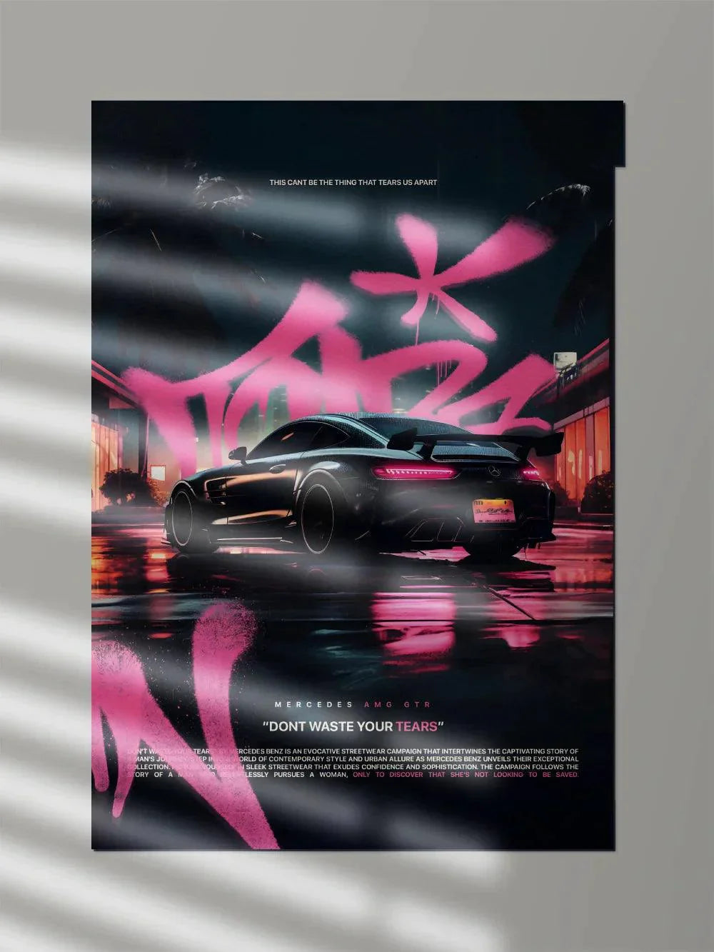 Mercedes Benz AMG Concept - Poster Wiz