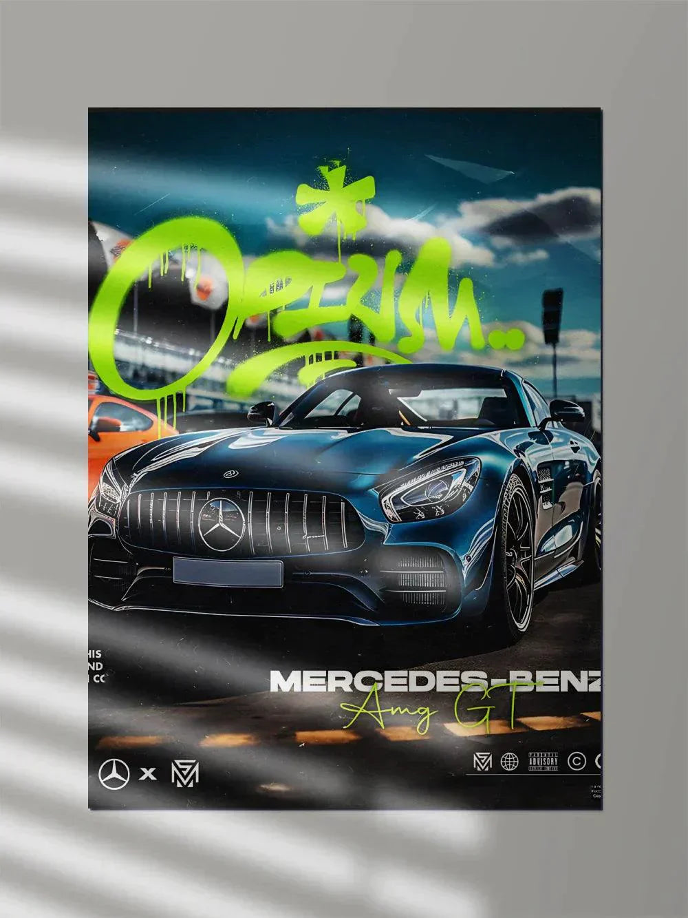 Mercedes Benz AMG GT Concept - Poster Wiz