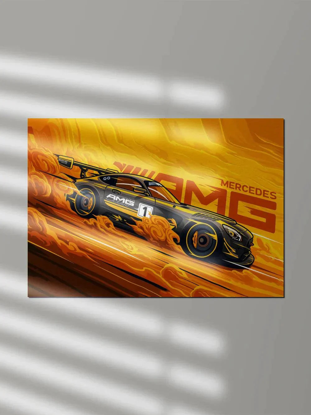 Mercedes Benz AMG | Illustration #01 - Poster Wiz