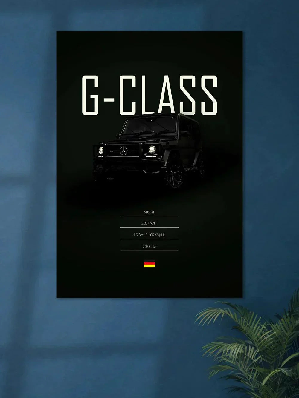 Mercedes Benz G Wagon Minimal - Poster Wiz