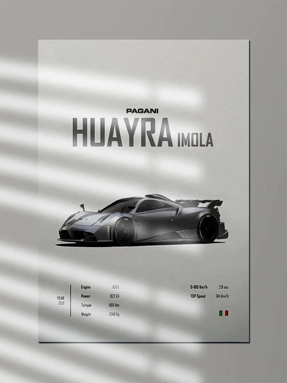 Pagani Huayra Imola - Poster Wiz