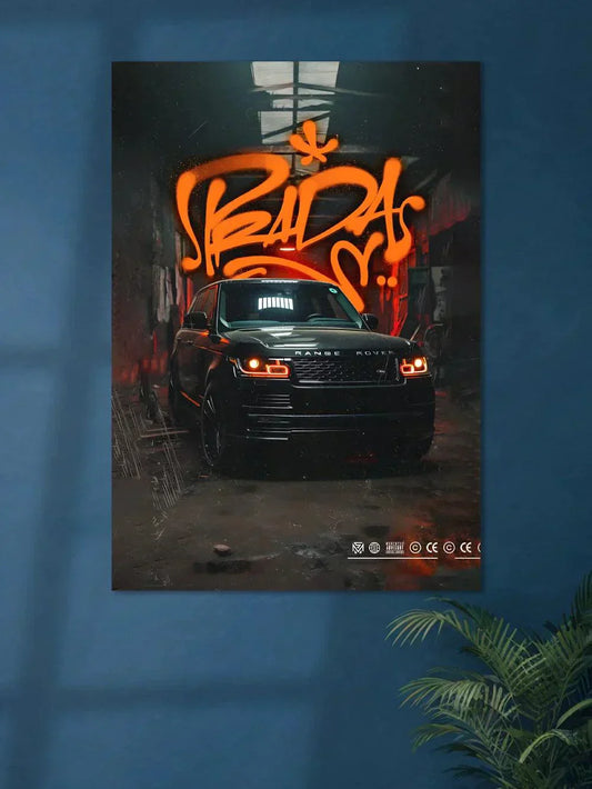 Range Rover Sport x Abandoned Garage - Poster Wiz