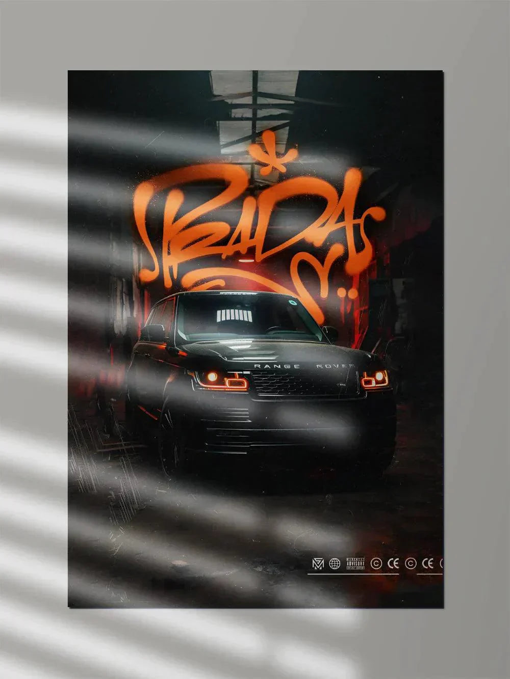 Range Rover Sport x Abandoned Garage - Poster Wiz