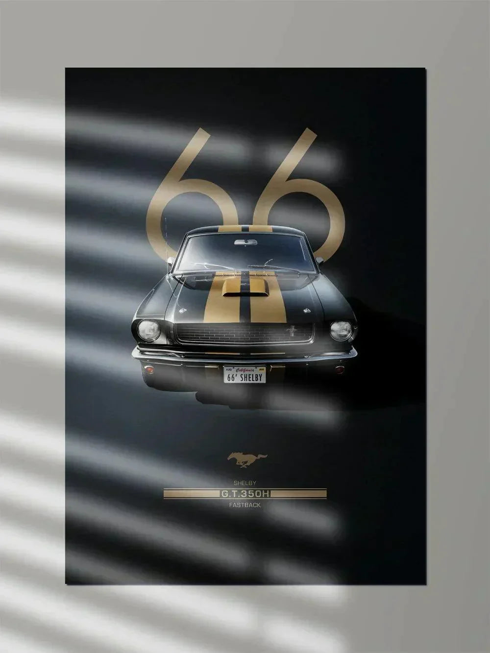 Shelby GT 350H 1966 - Poster Wiz