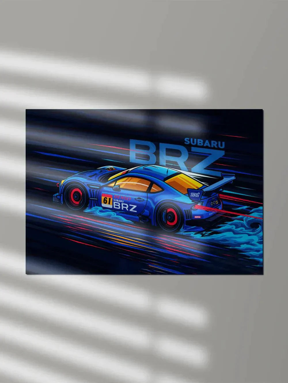 Subaru BRZ | Illustration #01 - Poster Wiz